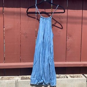 Urban Outfitters Chambray Denim Mini Dress